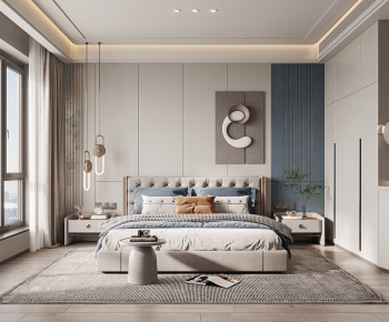 Modern Bedroom-ID:555480008