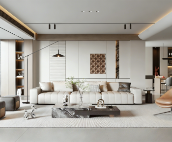Modern A Living Room-ID:310432911