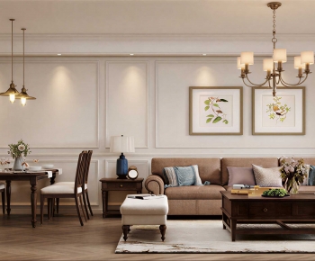 American Style A Living Room-ID:384771118