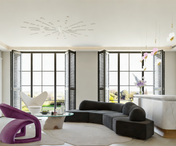 Modern A Living Room-ID:907443052
