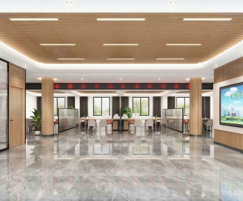 Modern Office Reception Desk-ID:269892938