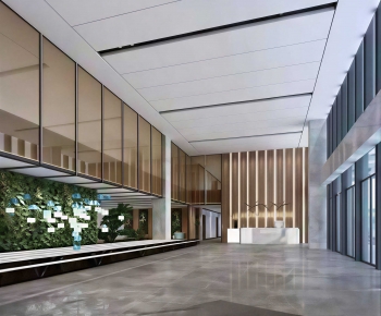 Modern Office Reception Desk-ID:614316947