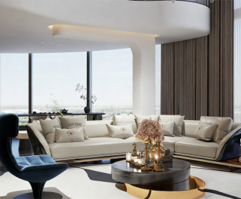 Modern A Living Room-ID:515101914