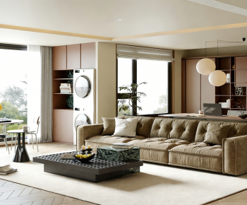 Modern A Living Room-ID:624115945