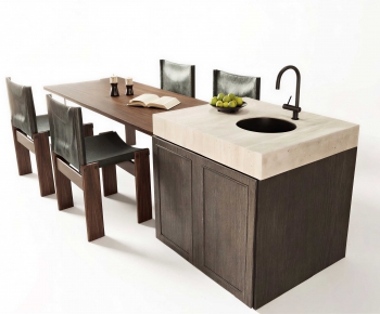 Modern Dining Table And Chairs-ID:569197891