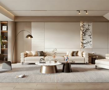 Modern A Living Room-ID:845247037