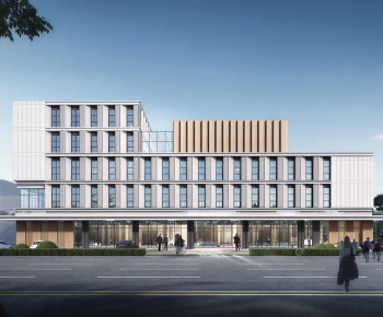 Modern Building Appearance-ID:453527937