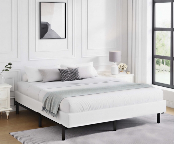 Modern Double Bed-ID:438694004