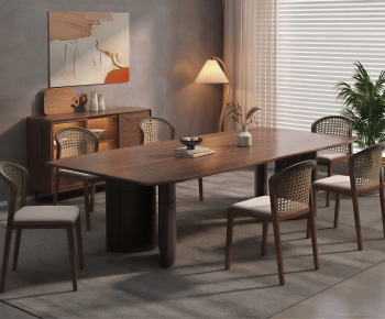 Modern Dining Table And Chairs-ID:856070518
