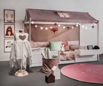 Modern Child's Bed-ID:131771099