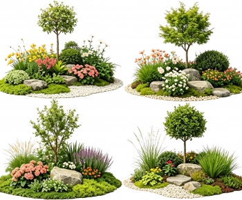 New Chinese Style Plant Landscaping-ID:937361007