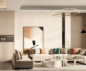 Modern A Living Room-ID:477982049