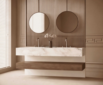 Modern Bathroom Cabinet-ID:439387083