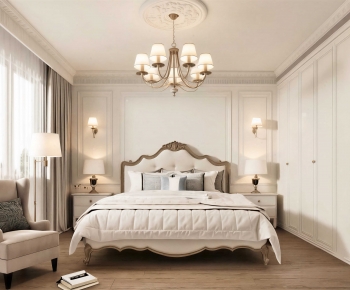 European Style Bedroom-ID:603693012
