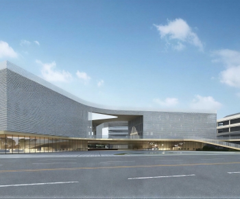 Modern Architecture Of Artistic Style-ID:674544105