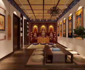 Chinese Style Buddhist Temples-ID:991940546
