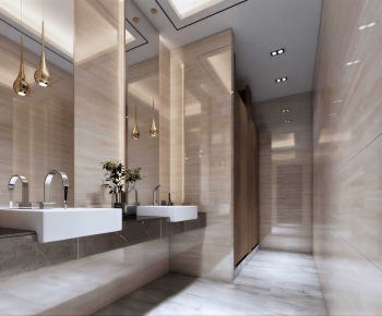 Modern Public Toilet-ID:651562939