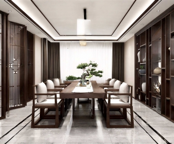 New Chinese Style Dining Room-ID:282290011