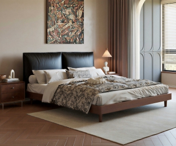 Modern Double Bed-ID:454447032