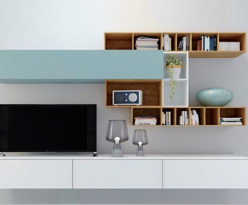 Modern TV Wall-ID:670192964