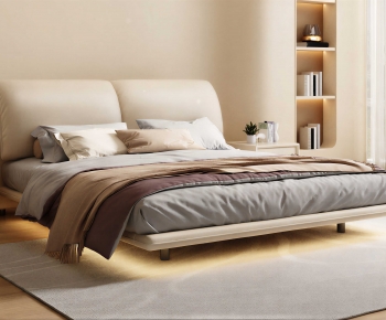 Modern Double Bed-ID:239793065