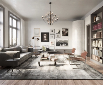 Modern A Living Room-ID:101690314