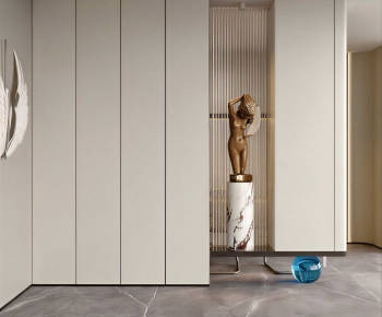 Modern Entrance Cabinet-ID:643138986