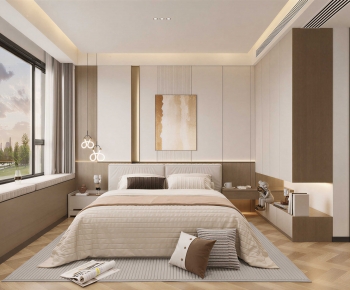 Modern Bedroom-ID:740195995