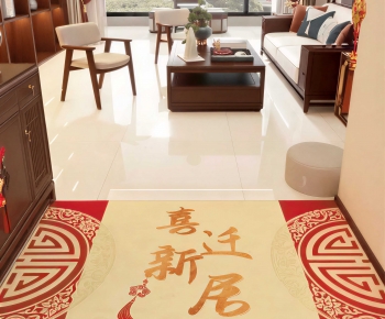 New Chinese Style The Carpet-ID:512871986