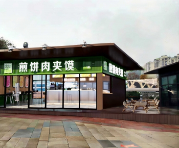 Modern Appearance Of Commercial Building-ID:203155048