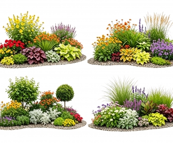 New Chinese Style Plant Landscaping-ID:765690895