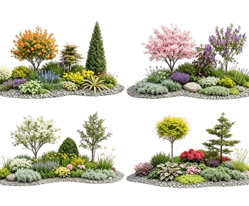 New Chinese Style Plant Landscaping-ID:406428109