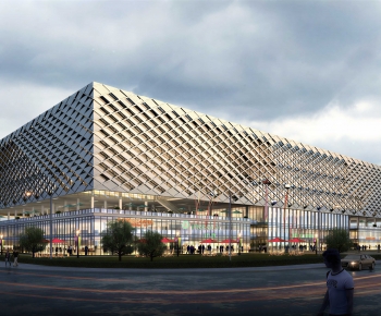 Modern Architecture Of Artistic Style-ID:946825031