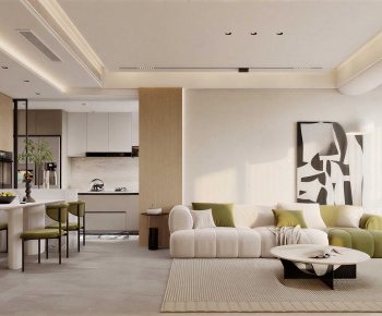 Modern A Living Room-ID:716649063