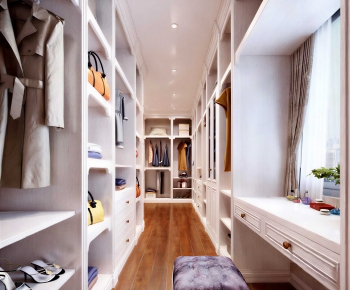 Modern Clothes Storage Area-ID:827742102