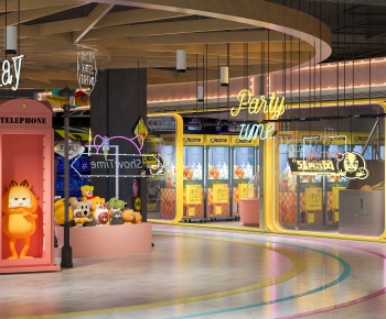 Industrial Style Game Hall-ID:127151015