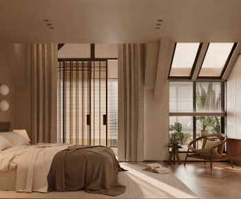 Japanese Style Bedroom-ID:177006015