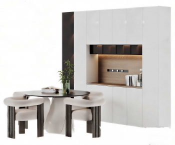 Modern Dining Table And Chairs-ID:499651912
