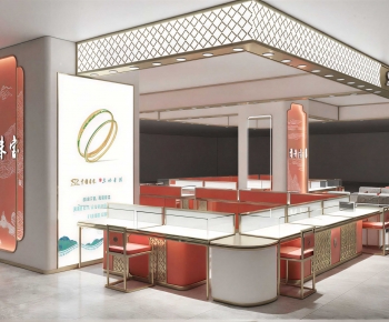 New Chinese Style Jewelry Store-ID:960079919