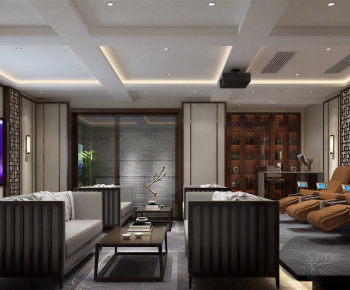 New Chinese Style Audiovisual Room-ID:277040008