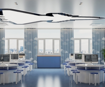 Modern School Classrooms-ID:189348942