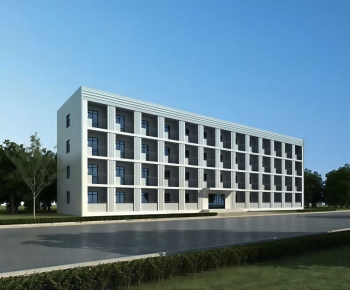 Modern School Building-ID:156574967