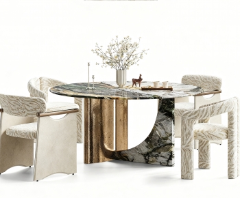Modern Dining Table And Chairs-ID:209424027