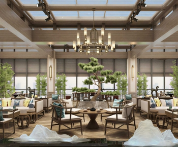 New Chinese Style Lobby Hall-ID:571244961