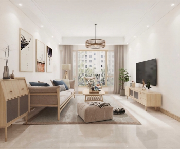 Nordic Style A Living Room-ID:648736003