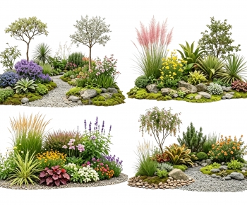 New Chinese Style Plant Landscaping-ID:508363013