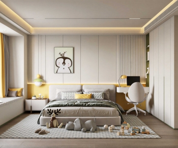Modern Boy's Room And Son's Room-ID:102572925
