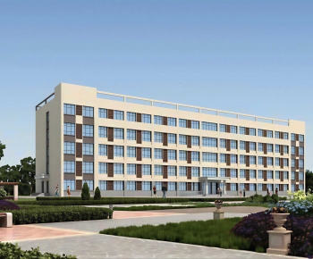 Modern Building Appearance-ID:128329995