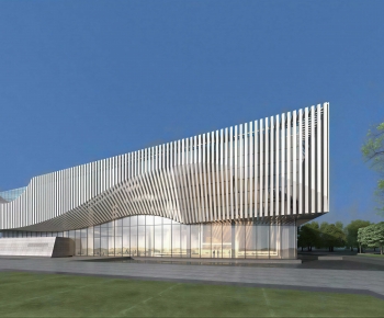 Modern Architecture Of Artistic Style-ID:337649117