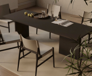 Modern Dining Table And Chairs-ID:102489039